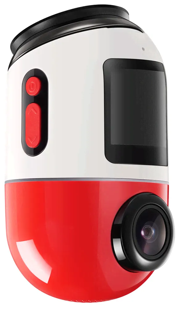 Автомобильный видеорегистратор с вращением на 360° Xiaomi 70mai Dash Cam Omni White Red-0