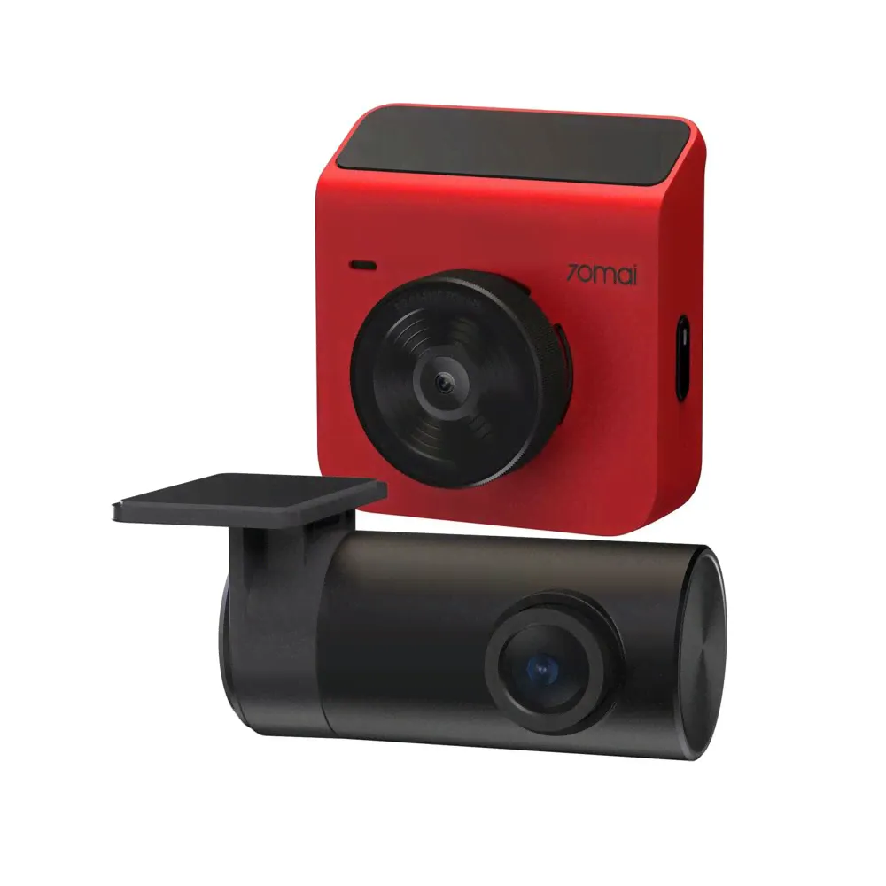 Видеорегистратор Xiaomi 70mai Dash Cam A400+Rear Cam Set (A400-1) Red