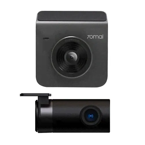 Xiaomi 70mai Dash Cam A400 + камера RC09 (Black)