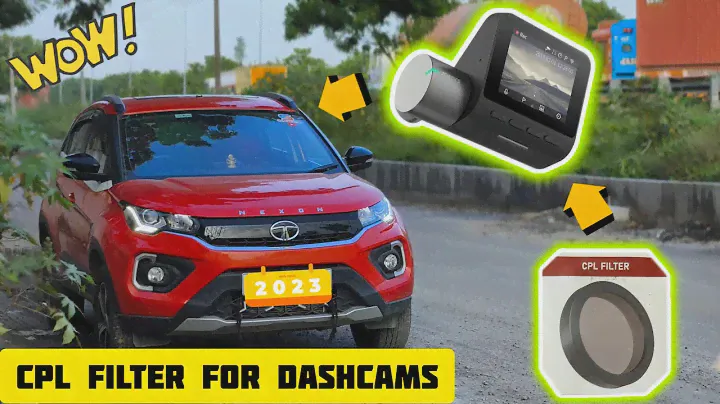 Dashcam 70mai CPL Filter Installation and Demo #tata #dashcam #review #car